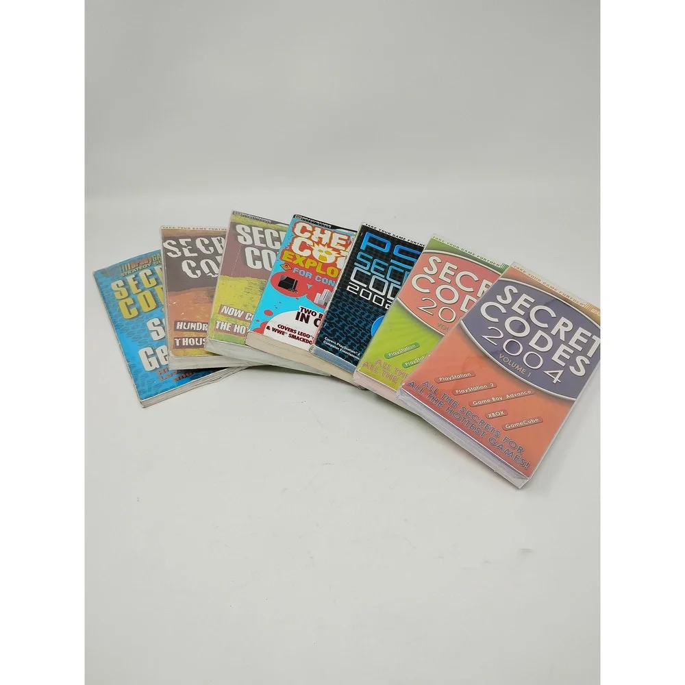 BradyGames Cheat Code Book Collection 2000s PS2 Xbox Strategy Guides Gaming Lot